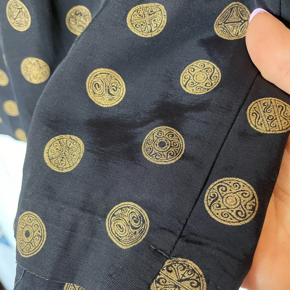 Vintage blazer BGB black and gold - Picture 8 of 11